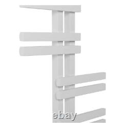 1000 x 550mm White Reversible Heated Towel Rail Ladder Warmer Designer Radiator