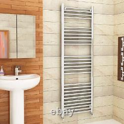 1600 x 300mm Straight Chrome Ladder Warmer Bathroom Heated Towel Rail Radiator