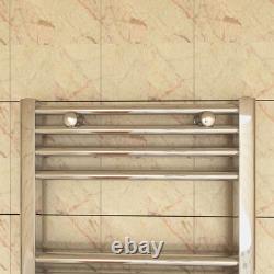 1600 x 500mm Straight Chrome Ladder Warmer Bathroom Heated Towel Rail Radiator