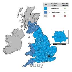 1600 x 500mm Straight Chrome Ladder Warmer Bathroom Heated Towel Rail Radiator