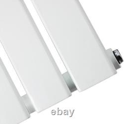 1600x600mm Flat Panel Designer Radiator Bathroom Warmer Heated Towel Rail White