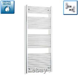 1700 x 700 mm Chrome Heated Towel Rail Radiator Central Heating Flat & Curved 1700 x 700 mm Chrome Heated Towel Rail Radiator Central Heating Flat & Curved