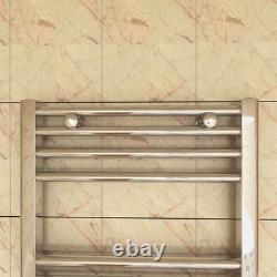 1800 x 500mm Straight Chrome Ladder Warmer Bathroom Heated Towel Rail Radiator