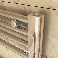 1800 x 500mm Straight Chrome Ladder Warmer Bathroom Heated Towel Rail Radiator