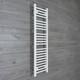 300 Mm Wide White Ladder Heated Towel Rail Radiator Designer Bathroom Narrow