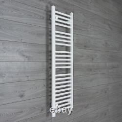 300 mm Wide White Ladder Heated Towel Rail Radiator Designer Bathroom Narrow