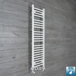 300 mm Wide White Ladder Heated Towel Rail Radiator Designer Bathroom Narrow