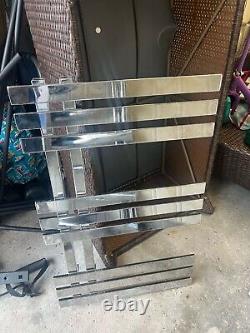 4 heated towel rail bathroom radiator