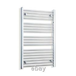 400 450 500 550 Pipe Centers 400-1800mm Chrome Heated Towel Rail Radiator