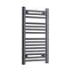 400 Mm Wide Matt Black Heated Towel Rail Radiator Designer Bathroom Rad Modern