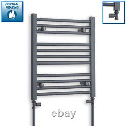 500 mm Wide Anthracite Heated Towel Rail Radiator Designer Bathroom Rad Modern