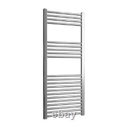 500 wide Chrome Straight Heated Towel Rail Warmer Bathroom Radiator All Sizes