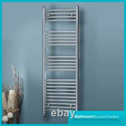 500mm Straight Chrome Heated Bathroom Towel Rail Radiator Towel Rad