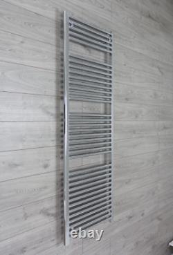 500mm Wide Flat Chrome Heated Towel Rail Radiator Designer Clearance All Heights 500mm Wide Flat Chrome Heated Towel Rail Radiator Designer Clearance All Heights
