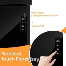 730W Infrared Towel Warmer with thermostat Heated Towel Rack with WiFi Bathroom