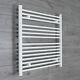 750mm Wide White Heated Towel Rail Radiator Straight 600/800/1000/1200/1400/1800