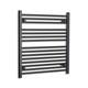800 Mm High 700 Mm Wide Black Heated Towel Rail Radiator Designer Bathroom Rad