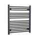 800mm Wide 800mm High Black Heated Towel Rail Radiator Designer Bathroom Uk