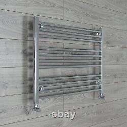 850 mm Wide Chrome Ladder Heated Towel Rail Radiator Designer Bathroom Straight