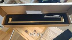ABI Interiors Milani Heated Towel Rail Brushed Brass