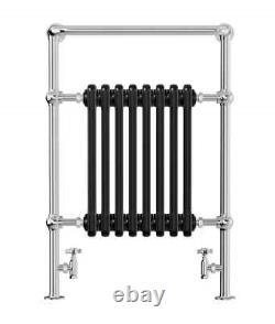 AQUAWORLD Heated Towel Rail Victorian Style. Towel Radiator for Luxurious Warmth