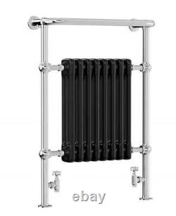 AQUAWORLD Heated Towel Rail Victorian Style. Towel Radiator for Luxurious Warmth