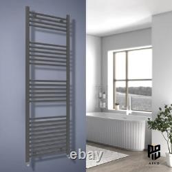 ARKO Towel rail radiator, Bathroom Heated Towel Rail Wall Mounted, Black
