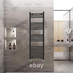 ARKO Towel rail radiator, Bathroom Heated Towel Rail Wall Mounted, Black