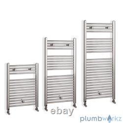 All Sizes All Widths Heated Towel Rail, Towel Radiator Straight & Curved