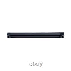 Aluminium Towel rail. Compatible with heat pump. Energy efficient. Black