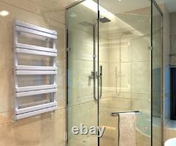 Aluminium Towel rail. Compatible with heat pump. Energy efficient. White