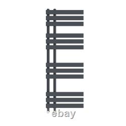 Anthracite Bathroom Heated Towel Rail Designer Radiator Ladder Heating Rads