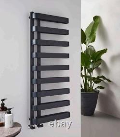 Anthracite Designer Towel Rail Radiator Bathroom Warmer 1300x500 mm