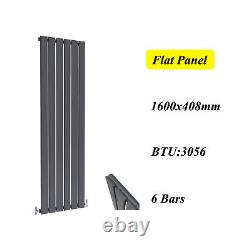 Anthracite Flat Panel Radiator Vertical Horizontal Towel Rail Central Heating