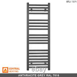 Anthracite Grey Heated Towel Rail Radiator Bathroom All Sizes Fast Delivery Rad