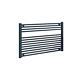 Anthracite Towel Rail Radiator Designer Heated Bathroom Warmer 900mm X 600mm