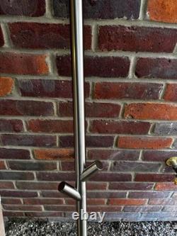 Arezzo Electric Towel and Robe Hanging Bar heated towel rail Brushed Brass