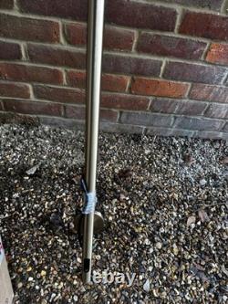 Arezzo Electric Towel and Robe Hanging Bar heated towel rail Brushed Brass