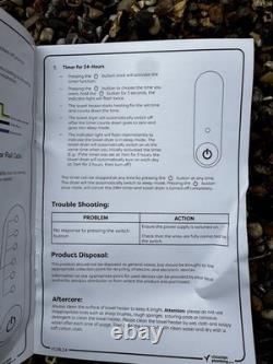 Arezzo Electric Towel and Robe Hanging Bar heated towel rail Brushed Brass