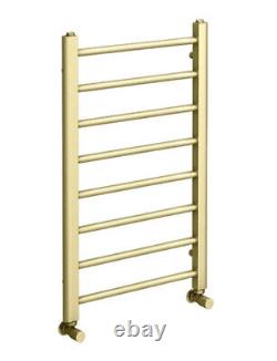 Arrezzo Brass Heated Towel Rail 800 x 500 mm RRP £250