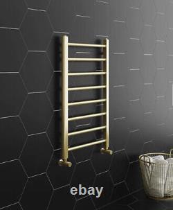 Arrezzo Brass Heated Towel Rail 800 x 500 mm RRP £250