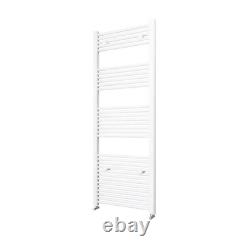 Bathroom Anthracite Straight Heated Towel Rail Radiator Ladder Warmer