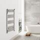 Bathroom Chrome Designer Straight Curved Heated Towel Rail Radiator With Valves