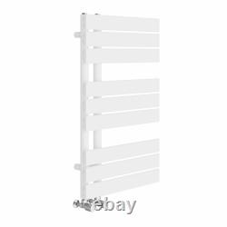 Bathroom D-shape Heated Towel Rail Oval Designer Radiator Ladder Warmer Rads