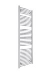 Bathroom Electric Curved/straight Heated Towel Rail Manual & Thermostatic Rad