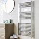 Bathroom Electric Straight Towel Rail Standard On/off 500 X 1200mm 300w