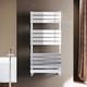 Bathroom Electric Thermostatic Warmer Towel Rail Radiator Flat Panel Heat Timer