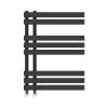 Bathroom Heated Towel Rail Designer Radiator Ladder Warmer Heating Rads Black