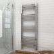 Bathroom Heated Towel Rail Radiator Chrome Straight Ladder Warmer All Sizes