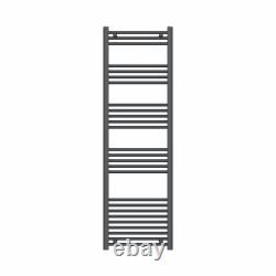 Bathroom Heated Towel Rail Radiator Gold Black Chrome Straight Ladder Heater